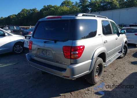 2003 Toyota Sequoia Sr5 V8 из США, поврежденный, VIN 5TDBT44A33S203301